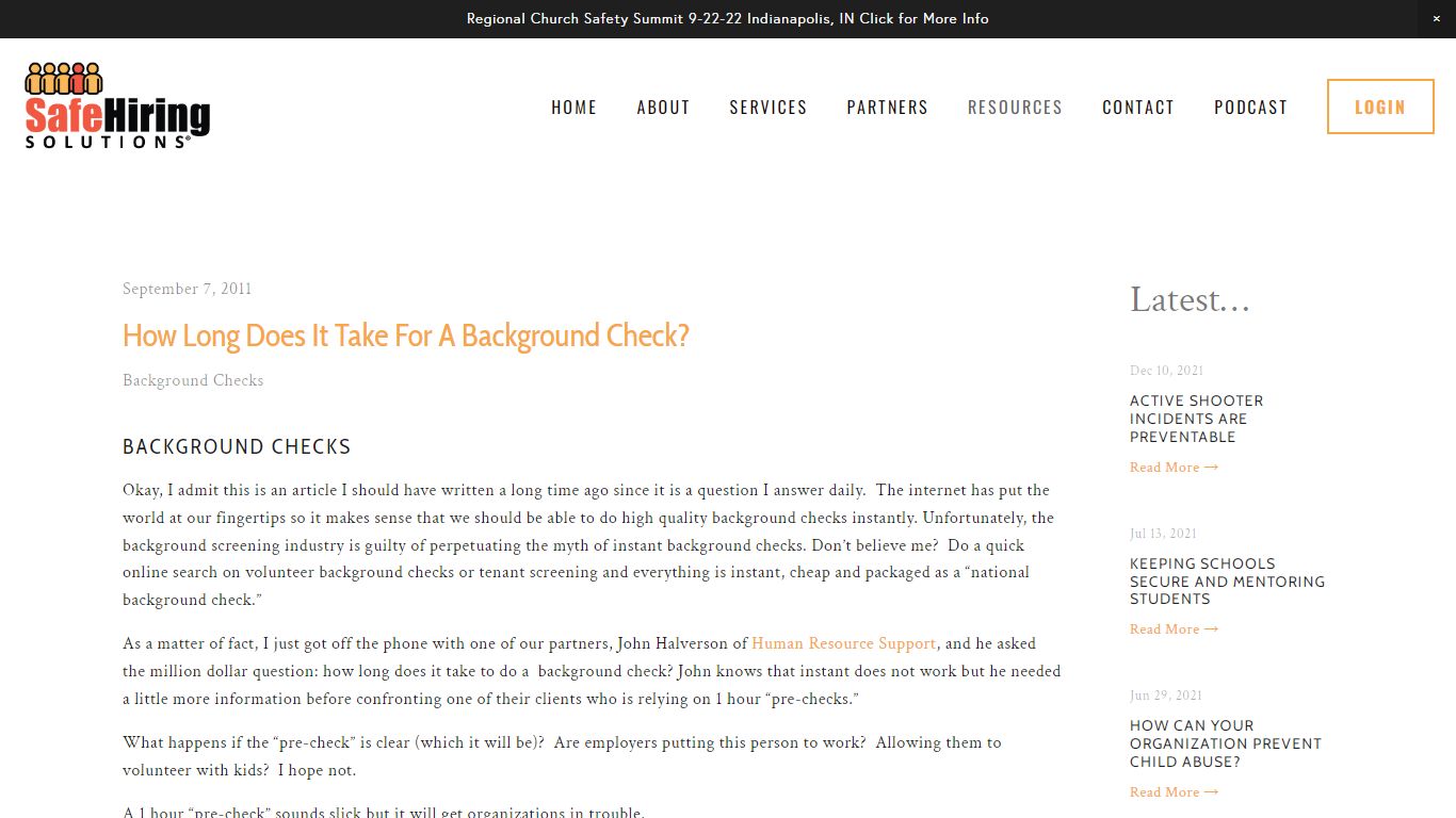 How Long Does It Take For A Background Check? - Safe Hiring Solutions